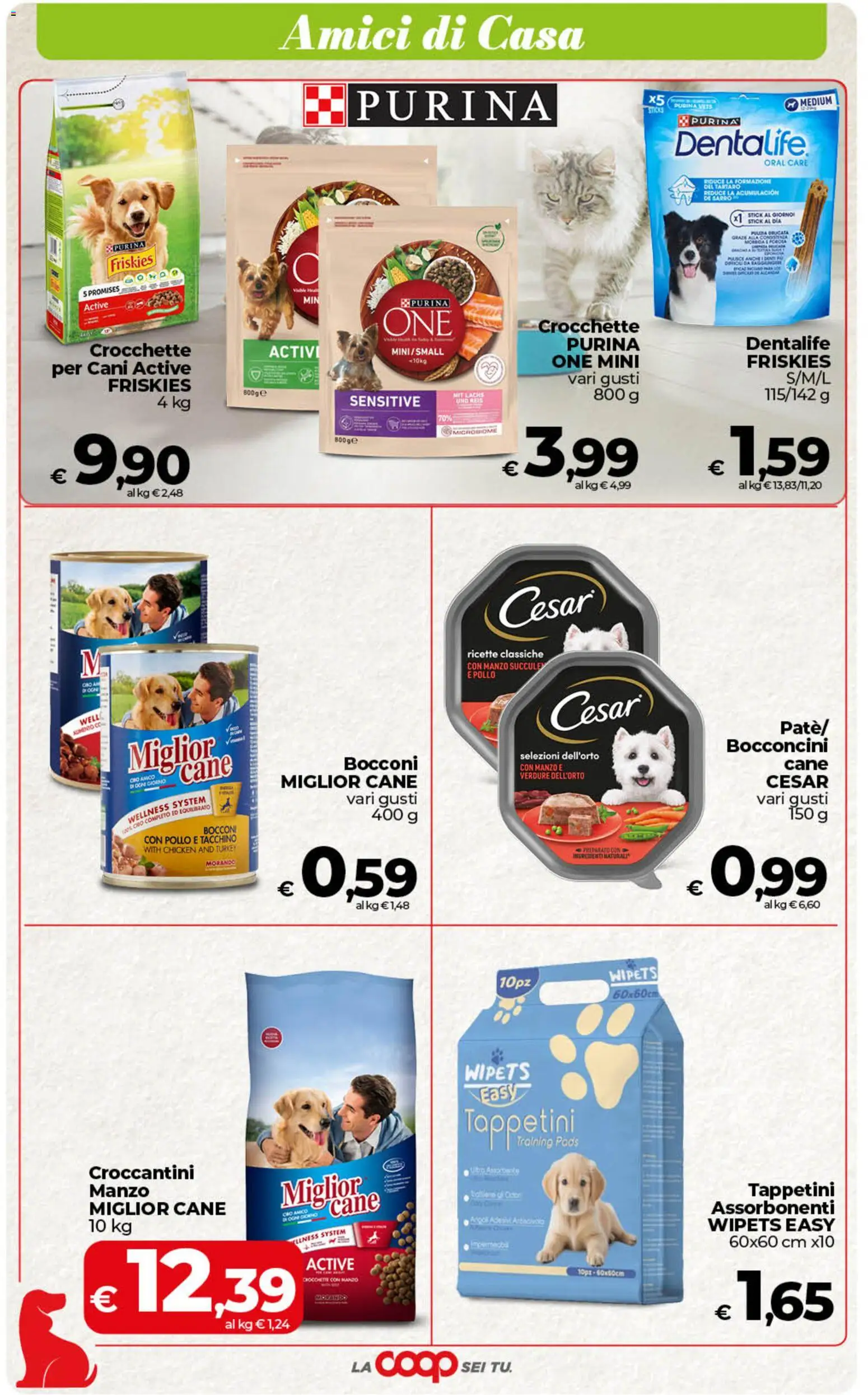 Volantino COOP del 07.04.2026 | Pagina: 44 | Prodotti: Pollo, Manzo, Verdure, Tacchino