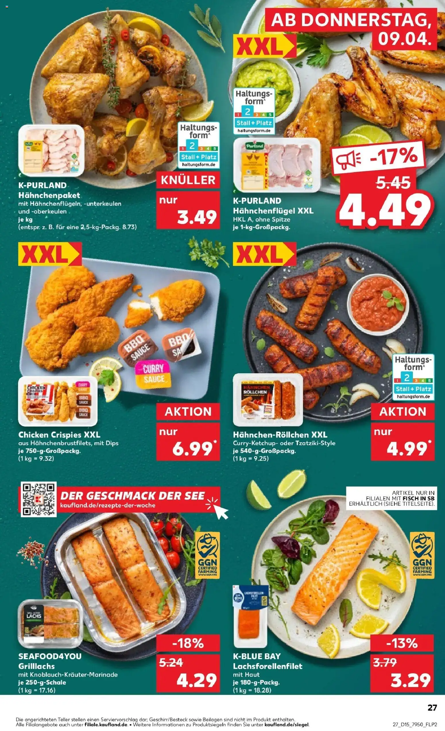 Kaufland Prospekt Kassel	 – gültig ab 07.04.2026 | Seite: 39 | Produkte: Fisch, Lachs