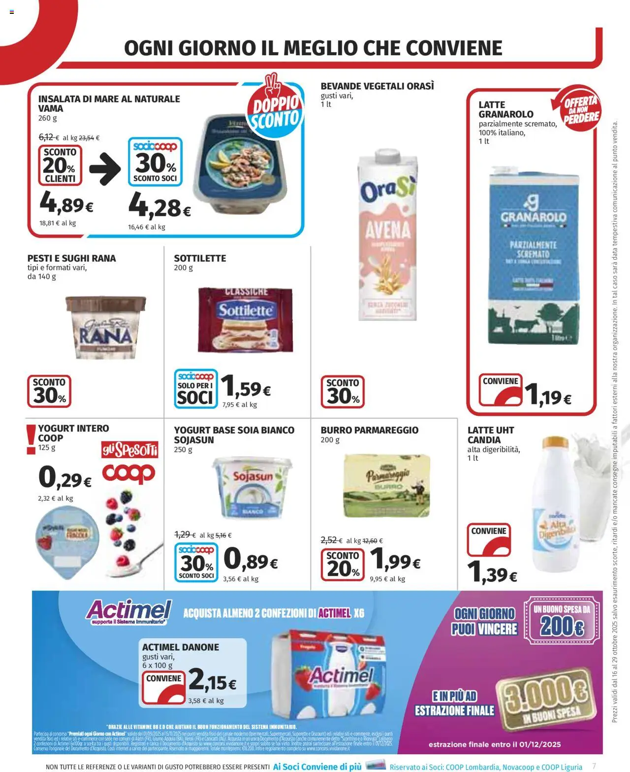 Volantino COOP del 16.10.2025 | Pagina: 7