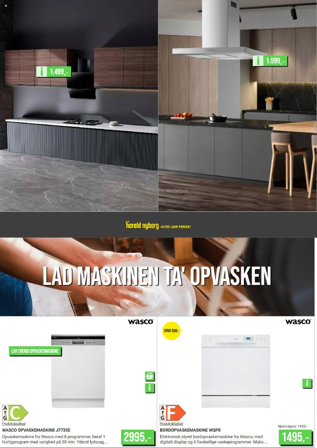 Harald Nyborg tilbudsavis – gyldig fra 18.06.2024 | Side: 10 | Produkter: Opvaskemaskine