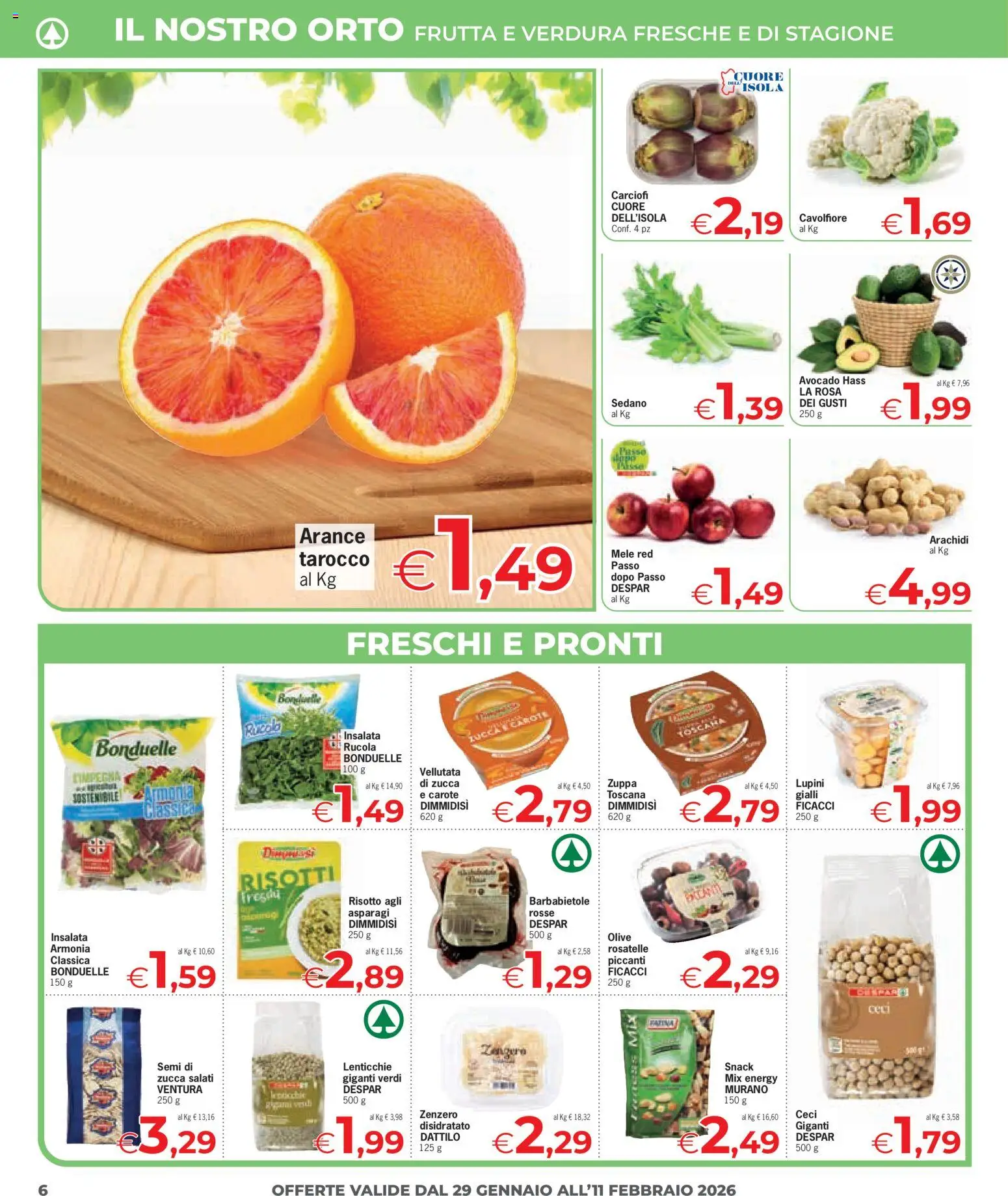 Volantino Eurospar del 29.01.2026 | Pagina: 6