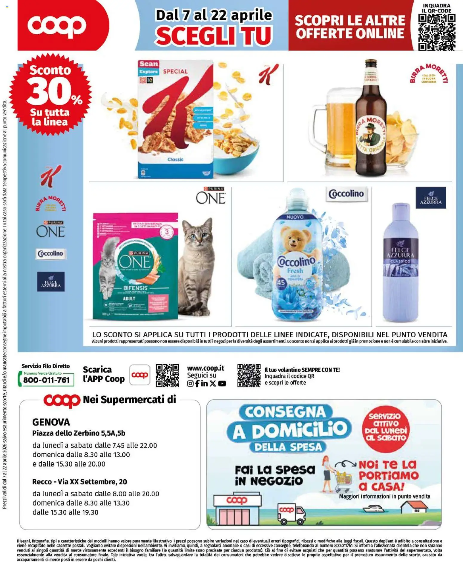 Volantino COOP del 07.04.2026 | Pagina: 4 | Prodotti: Tè, Data, Zerbino