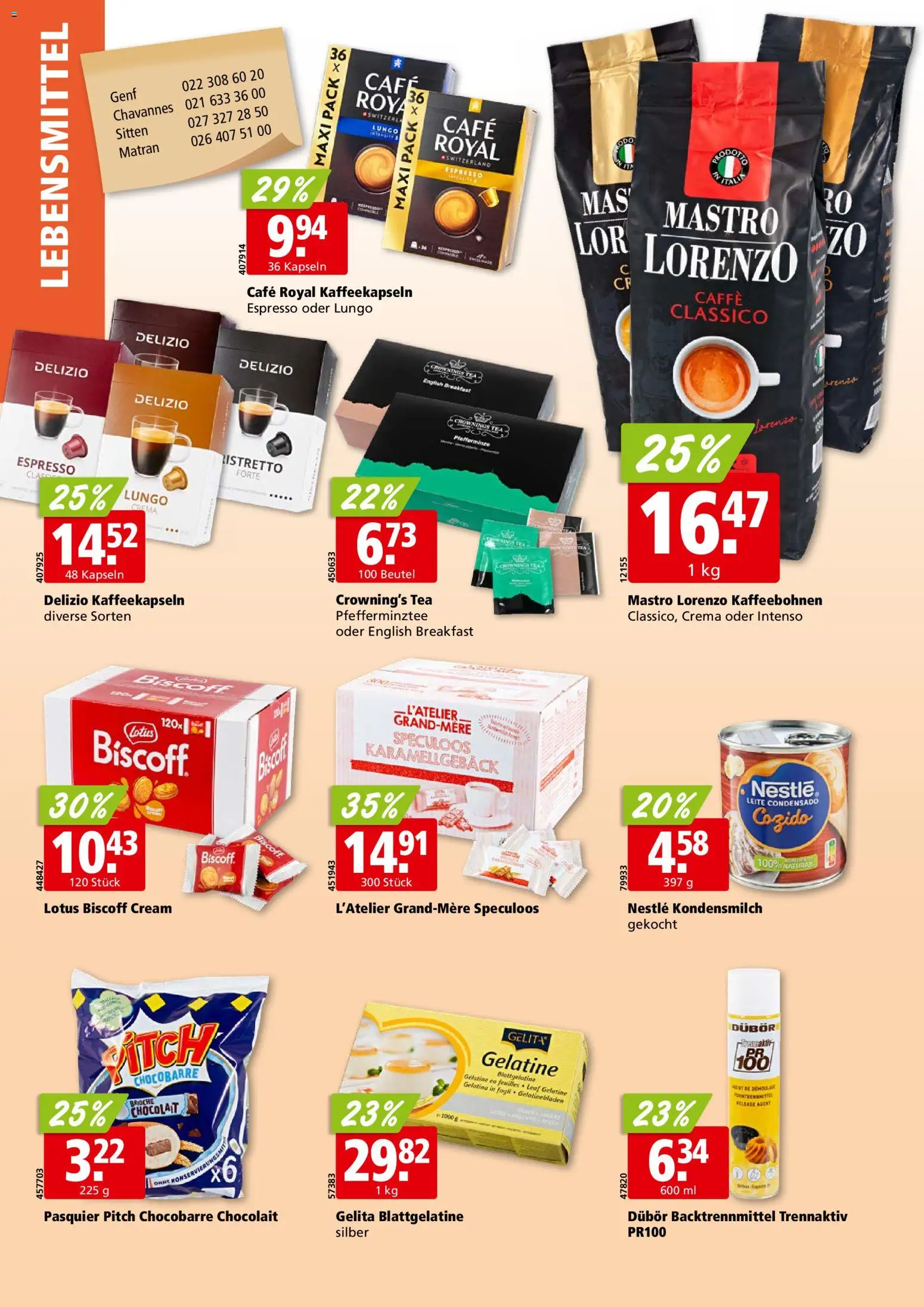 Aligro aktionen Chavannes, Matran, Genf, Sitten – gültig ab 30.03.2026 | Seite: 18