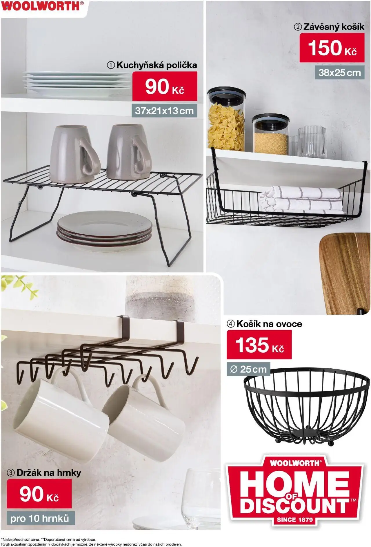 Woolworth leták od 12.09.2025 - akční nabídka | Strana: 27 | Produkty: Hrnky, Polička, Ovoce, Košík
