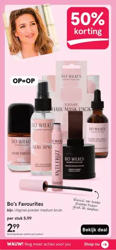 Etos - Folder - Voorbeeld van een folder van Etos, geldig van 09.02.2026 | Pagina: 76 | Producten: Kan, Poeder, Mascara, Haarolie