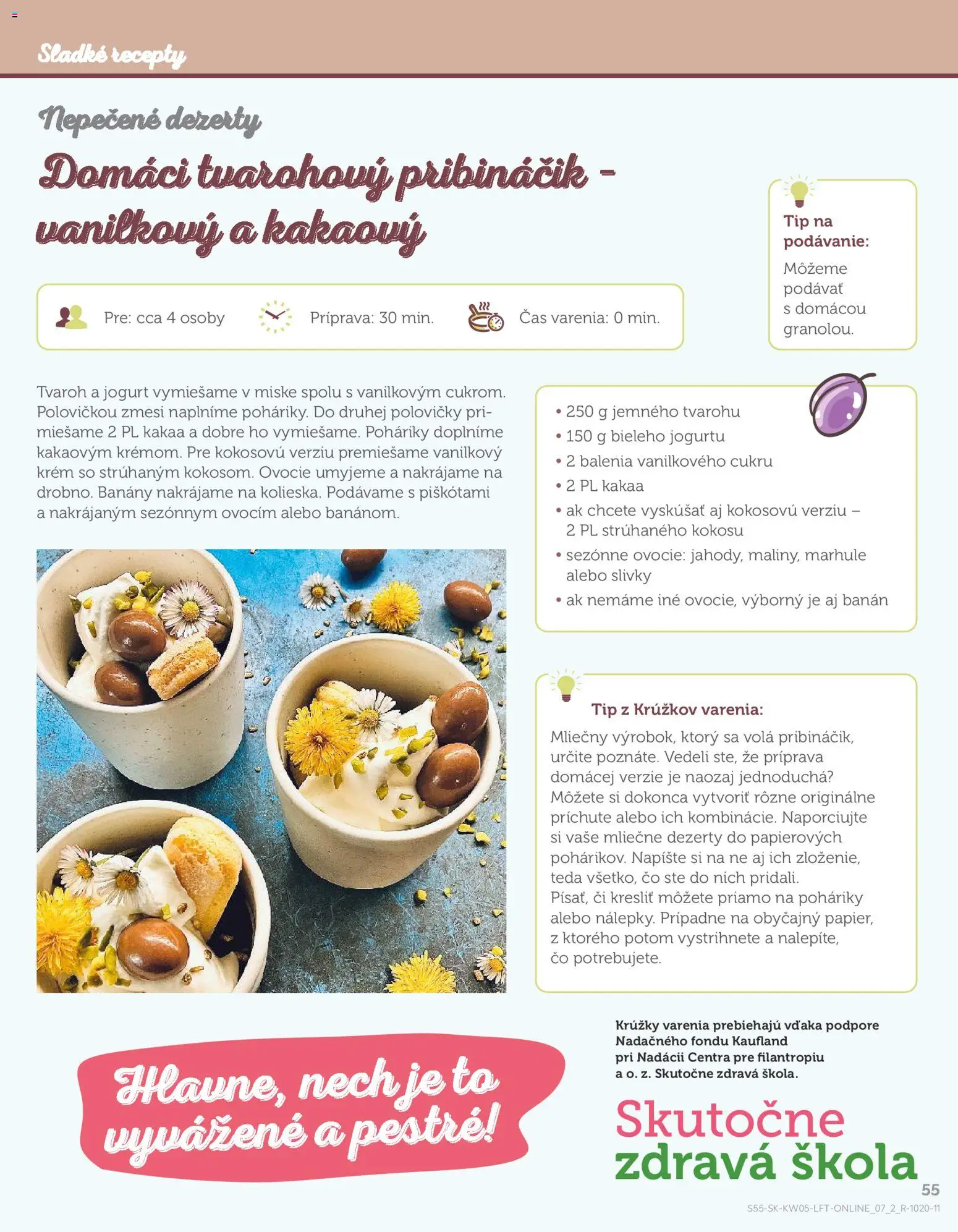 Nové Kaufland akcie – leták je platný od 29.01.2026 | Strana: 55 | Produkty: Pribináčik, Banány, Marhule, Ovocie