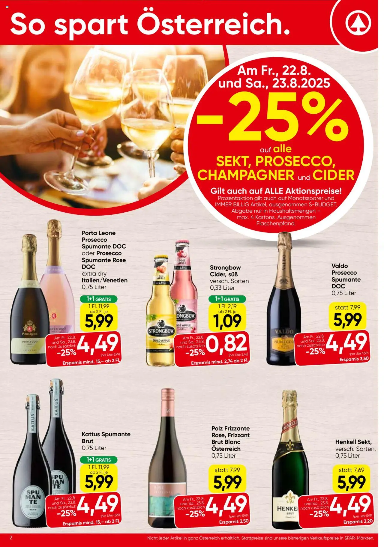 Spar Flugblatt - Burgenland gültig ab 21.08.2025 | Seite: 2 | Produkte: Apple