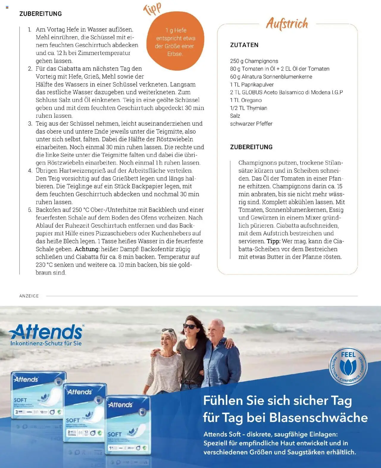 Globus Mio Magazin – gültig ab 01.10.2025 | Seite: 13 | Produkte: Mixer, Essig, Wasser, Pfeffer