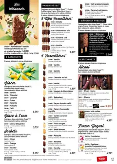 Thiriet - Prévisualisation de Thiriet Catalogue livraison à domicile  valide à partir de 28.10.2025 | Page: 67 | Produits: Noisette, Spéculoos, Lait, Beurre