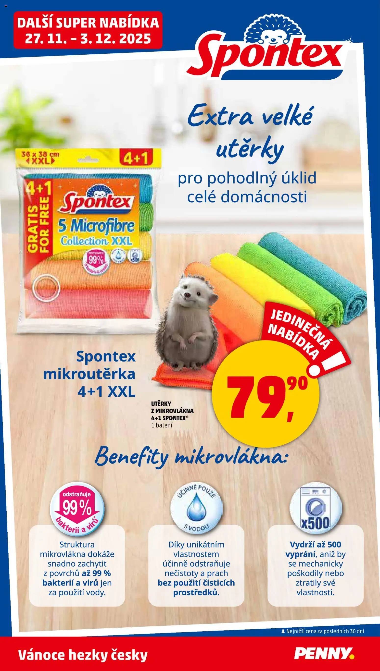 Penny Market leták - Čtvrtečník od 27.11.2025 | Strana: 36 | Produkty: Utěrky
