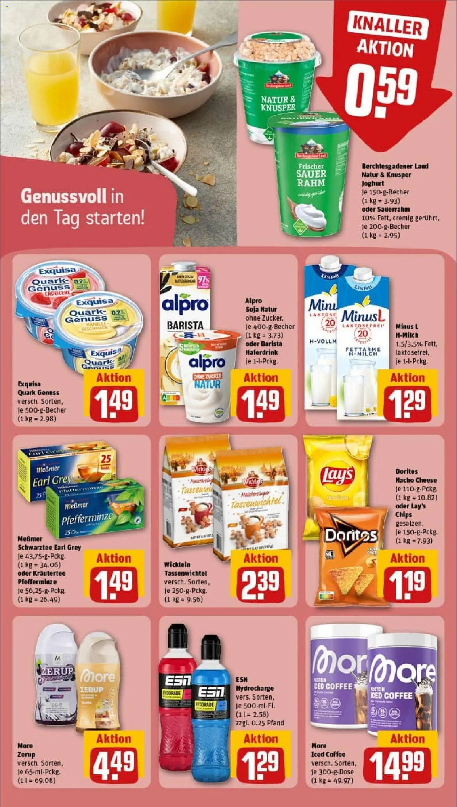 Rewe prospekt Bad Griesbach	 – gültig ab 26.10.2025 | Seite: 19 | Produkte: Energy, Joghurt, Exquisa, Alpro