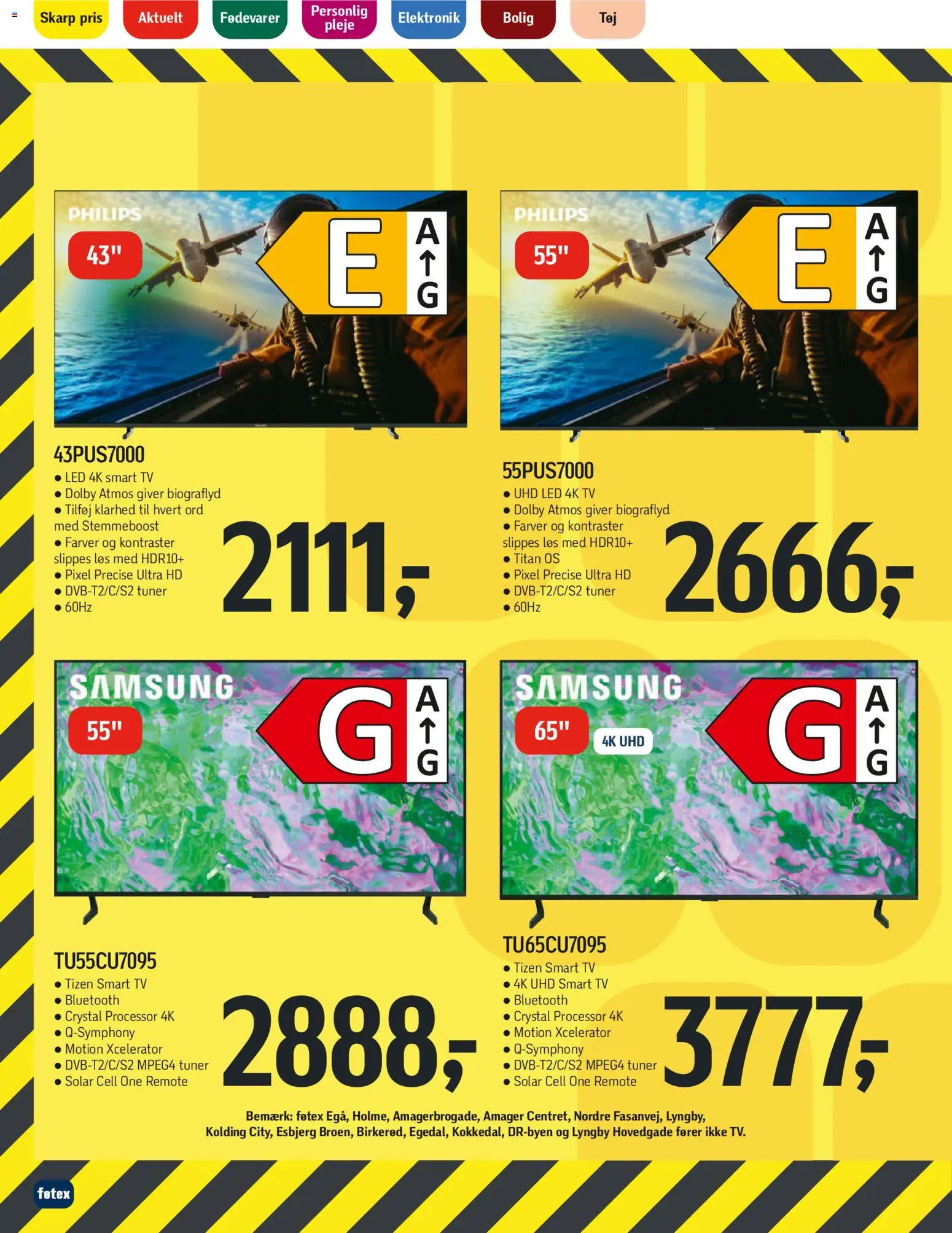 Føtex tilbudsavis – gyldig fra 21.11.2025 | Side: 4 | Produkter: Processor, Smart TV, TV