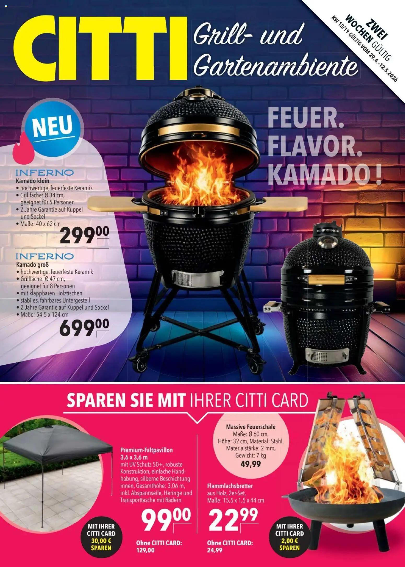 CITTI tilbudsavis – gyldig fra 29.04.2026 | Side: 1 | Produkter: Grill