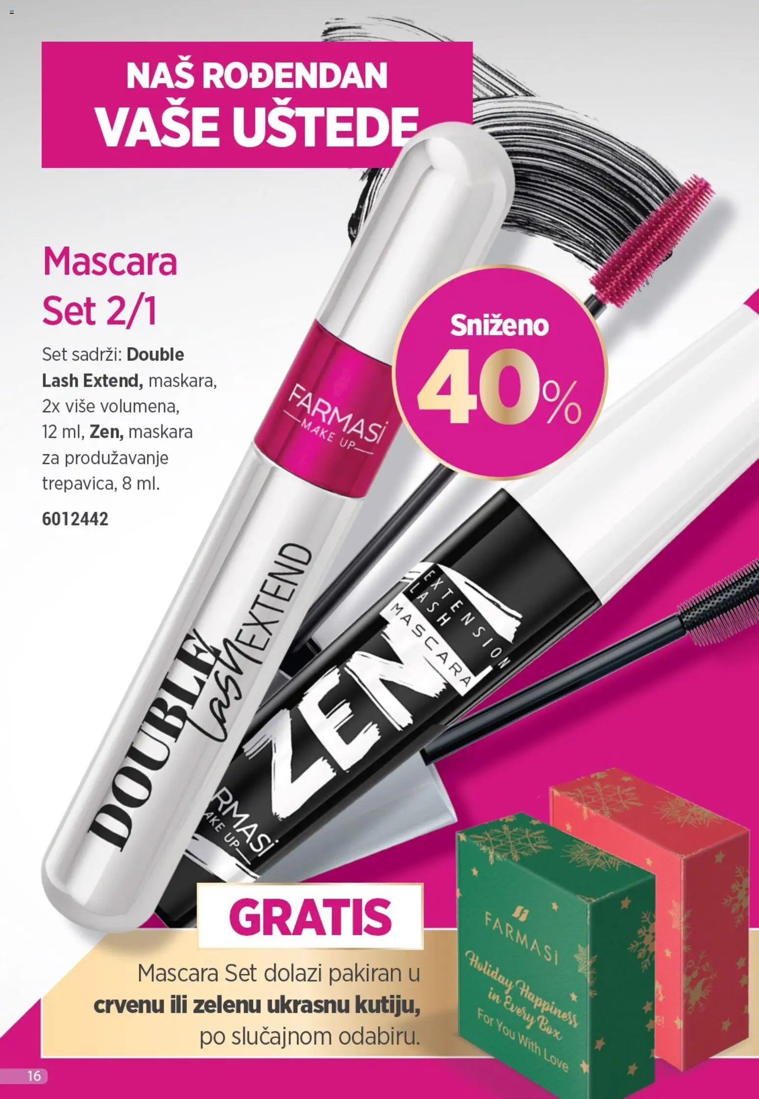 Farmasi katalog | vrijedi od 01.11.2025 | Stranica: 16 | Proizvodi: Maskara