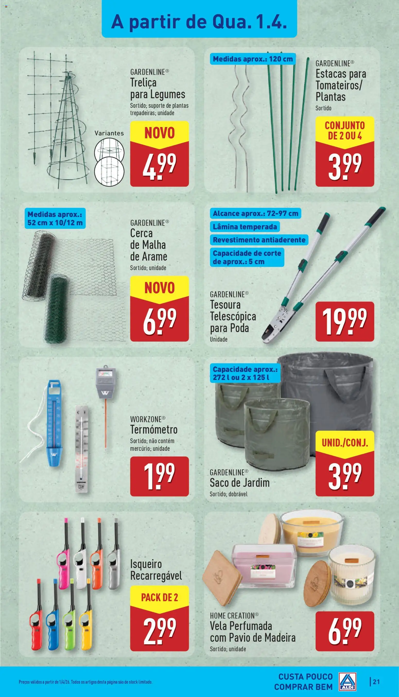 Aldi folheto │ válido de 30.03.2026 | Página: 21 | Produtos: Termómetro
