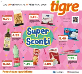 Anteprima del volantino Tigre Lazio catalogo valido a partire dal 28.01.2026