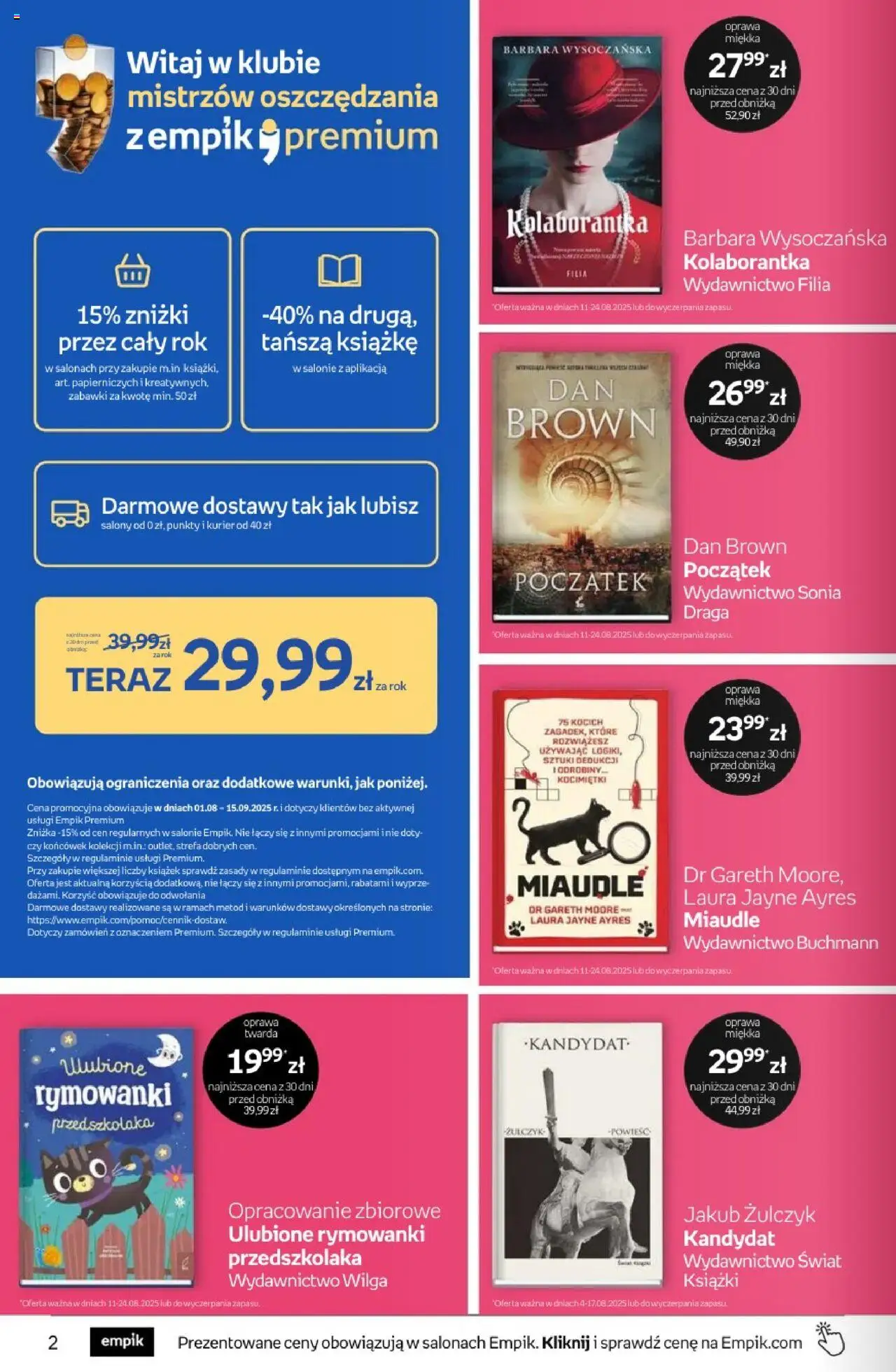 Empik promocje od 13.08.2025 | Strona: 2 | Produkty: Książki