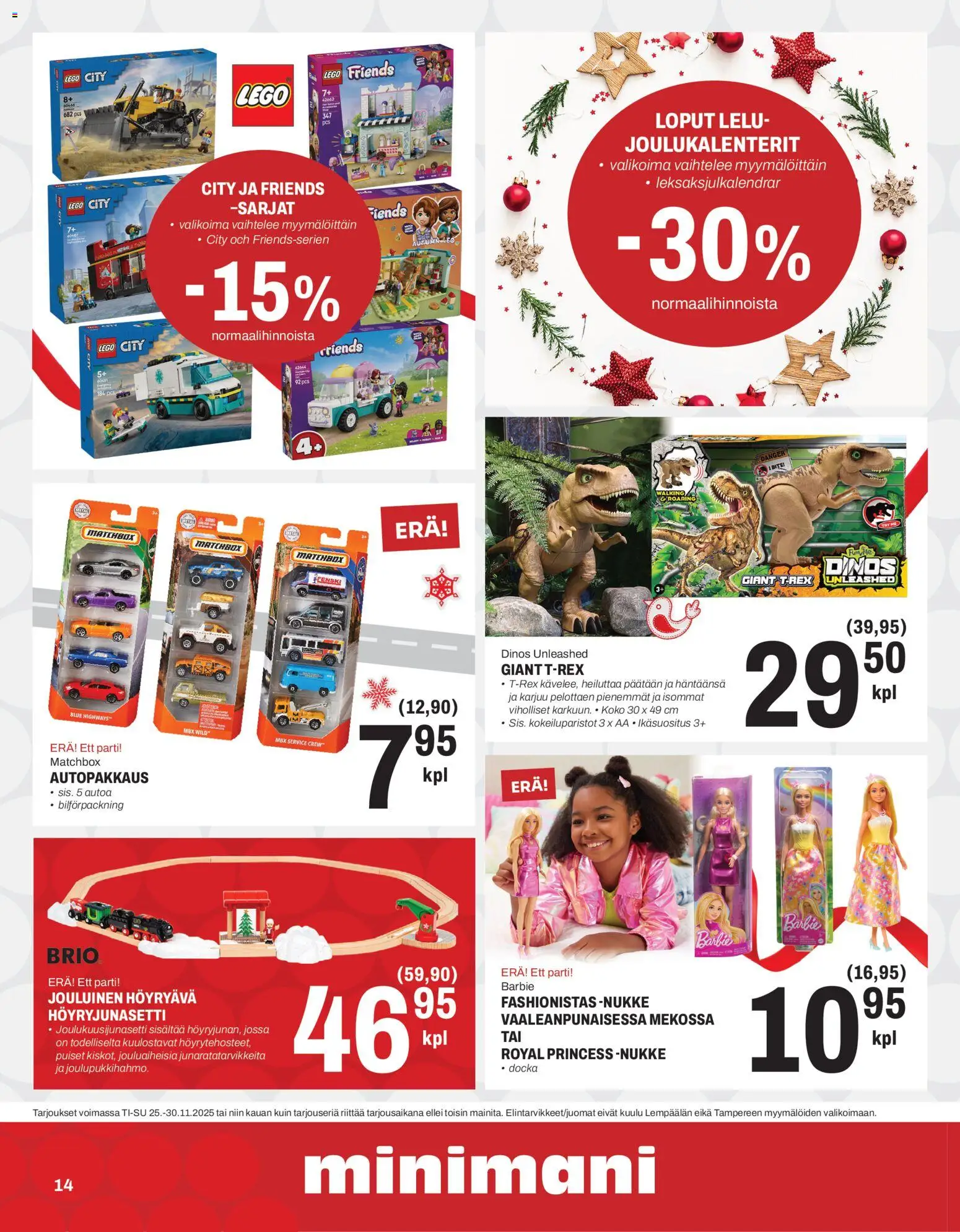 Minimani - Black Friday – voimassa 25.11.2025 alkaen | Sivu: 14