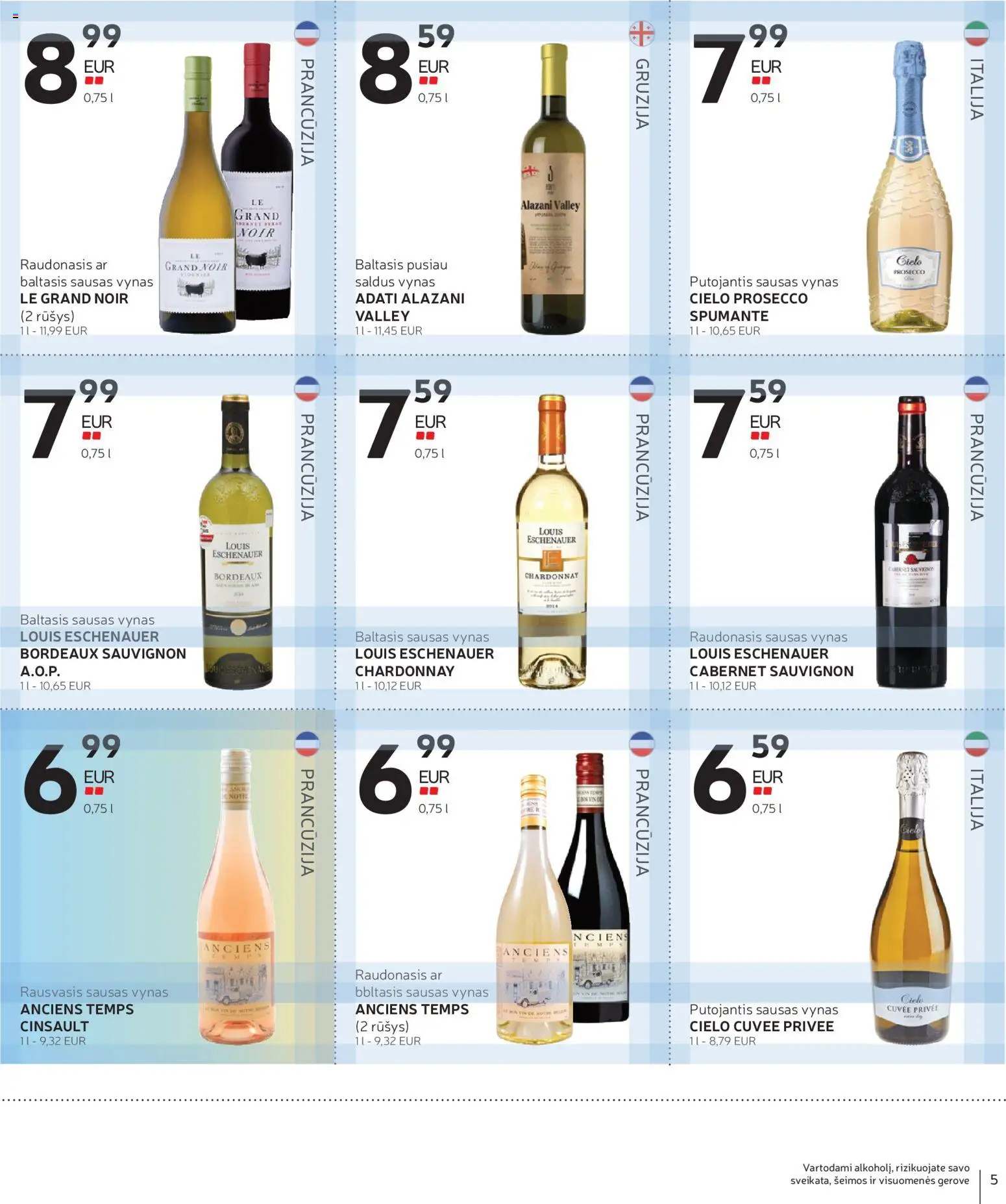 Rimi akcijos nuo 28.04.2026 | Puslapis: 5 | Prekių: Vynas