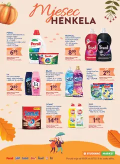 Studenac katalog | vrijedi od 10.09.2025 | Stranica: 47 | Proizvodi: Omekšivač, Deterdžent, Perwoll, Persil