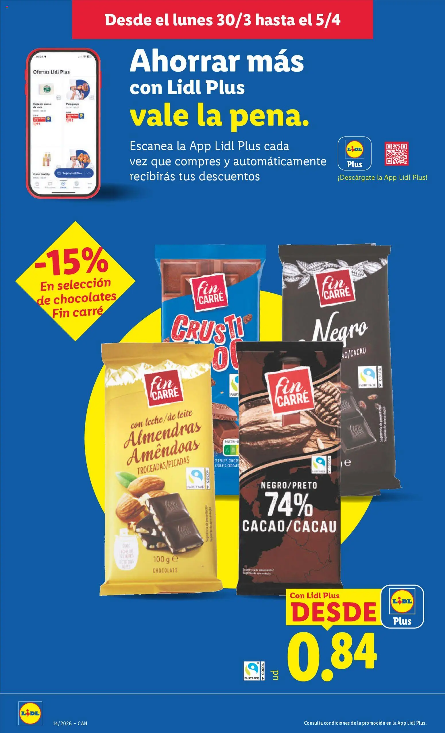 Lidl folleto │ válido desde el 30.03.2026 | Página: 28 | Productos: Leche, Chocolate