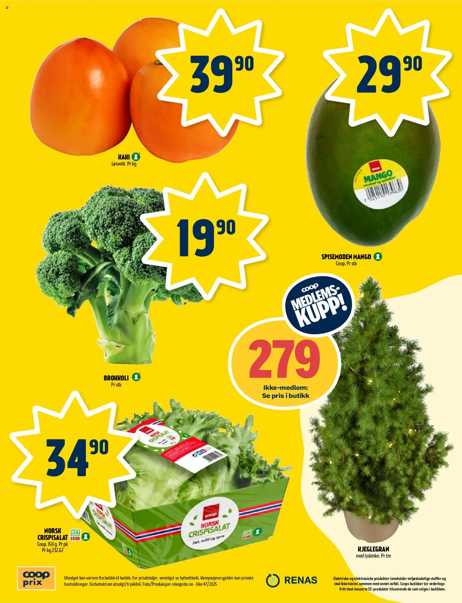 {H1} | Side: 8 | Produkter: Brokkoli, Mango, Crispisalat