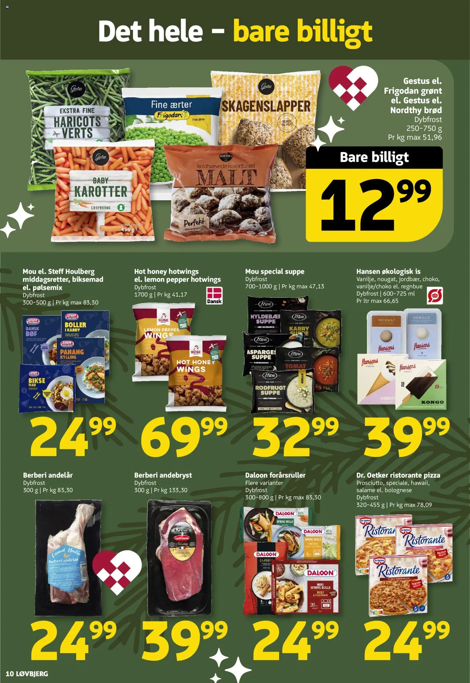 Løvbjerg tilbudsavis – gyldig fra 21.11.2025 | Side: 10 | Produkter: Purløg, Brød, Ærter, Nougat