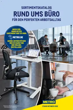 Metro  Office Sortiment ab 01.10.2025 gültig