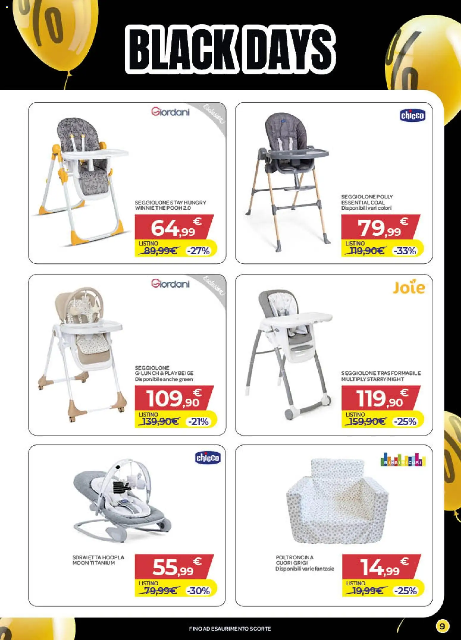 Volantino Bimbo store del 20.11.2025 | Pagina: 9 | Prodotti: The