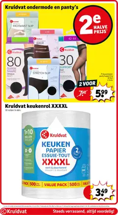 Kruidvat 80 SUPER SHAPE OPAQUE PANTY, Super shape opaque panty - Voorbeeld van een folder van Kruidvat, geldig van 13.01.2026 | Pagina: 86