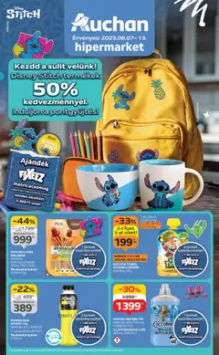 Auchan Akciós újság - amely érvényes a következő dátumtól: 07.08.2025