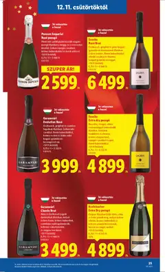 Lidl Akciós újság - amely érvényes a következő dátumtól: 11.12.2025 | Oldal: 25