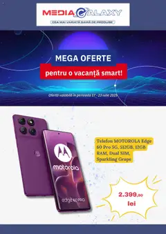 Catalog Media Galaxy – previzualizare al pliantului de la Media Galaxy valabil de la 17.07.2025