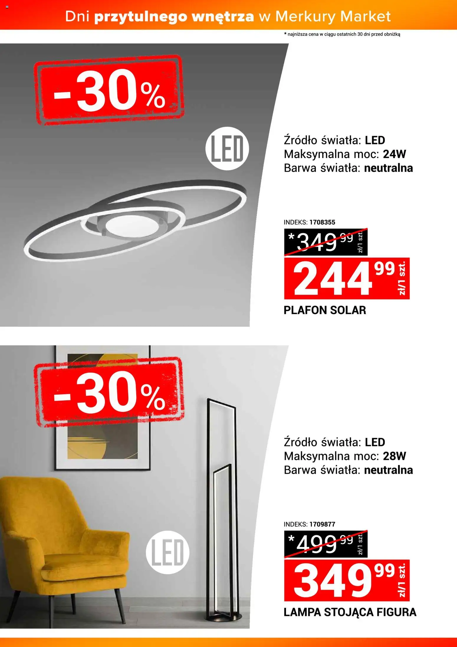 Merkury Market Gazetka - Dni przytulnego wnętrza od 22.11.2025 | Strona: 3 | Produkty: Lampa