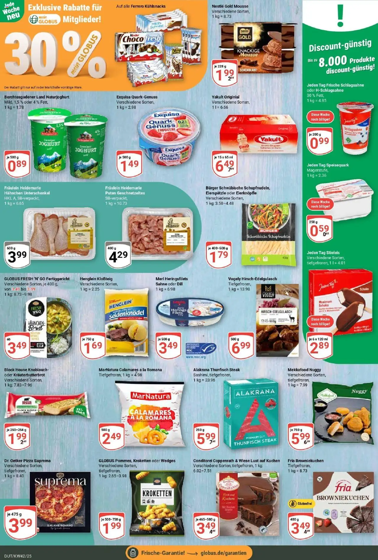 Globus prospekt Wetzlar-Dutenhofen	 – gültig ab 12.10.2025 | Seite: 10 | Produkte: Schokolade, Exquisa, Dill, Pizza