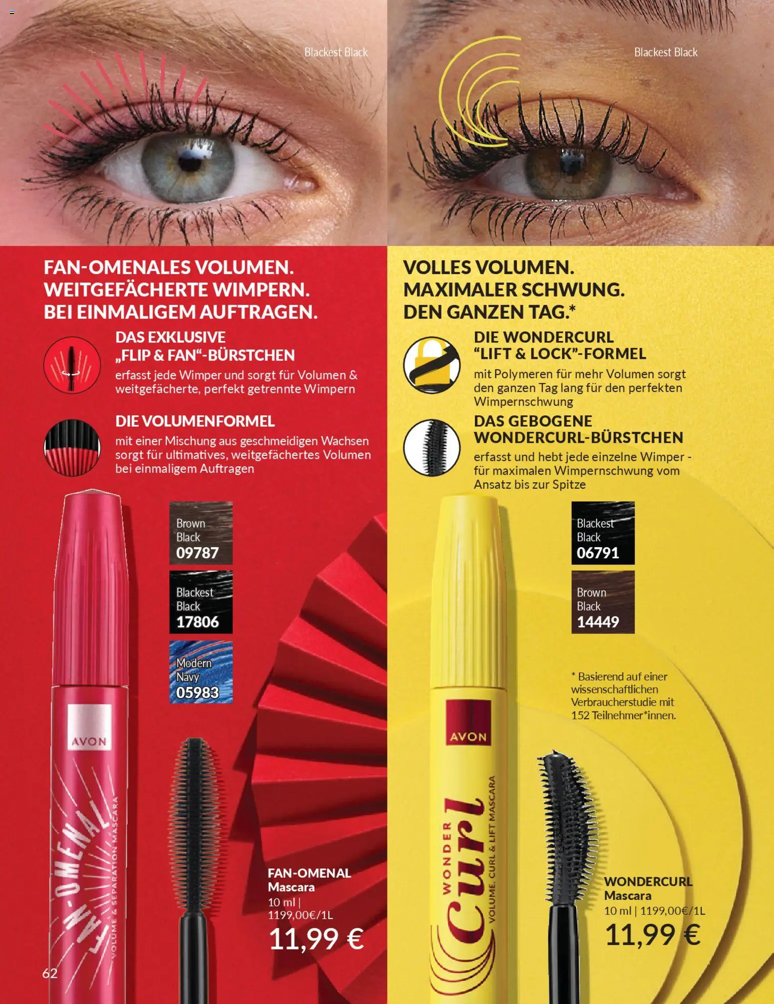 AVON Katalog März 2026 – gültig ab 01.03.2026 | Seite: 64 | Produkte: Mascara