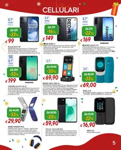 Anteprima del volantino Famila Natale Tecnologia catalogo valido a partire dal 01.12.2025 | Pagina: 5 | Prodotti: Xiaomi, Video, Fotocamera, Samsung