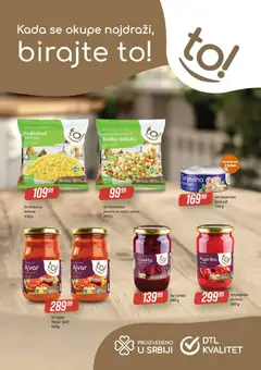 Tekijanka katalog - pregled Tekijanka kataloga - važi od 19.11.2025 | Strana: 2 | Proizvode: Ajvar, Cvekla, Paprika, Kukuruz