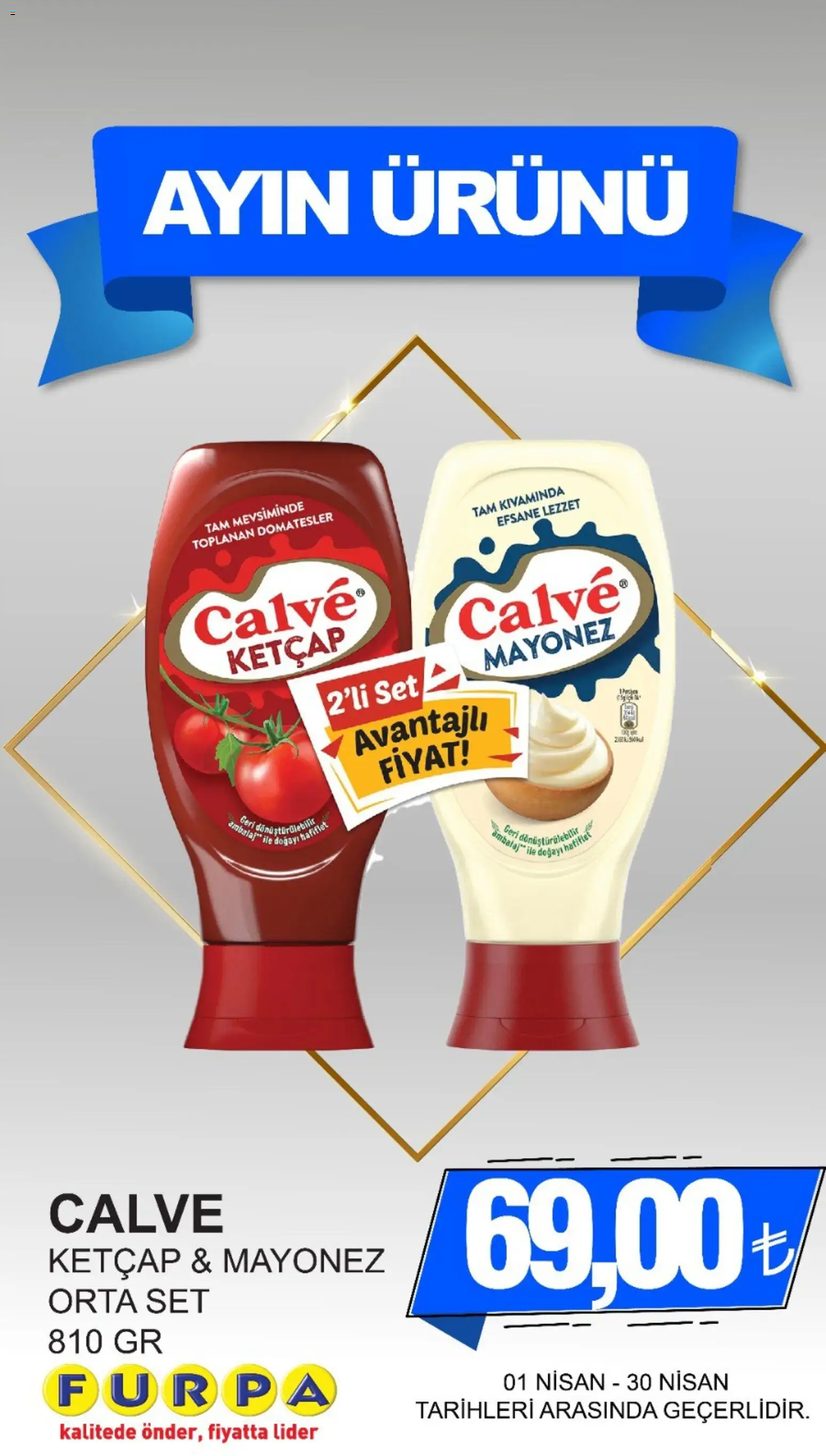 Furpa Katalog - 01.04.2026 tarihinden itibaren geçerlidir | Sayfa: 1 | Ürünler: Ketçap, Mayonez