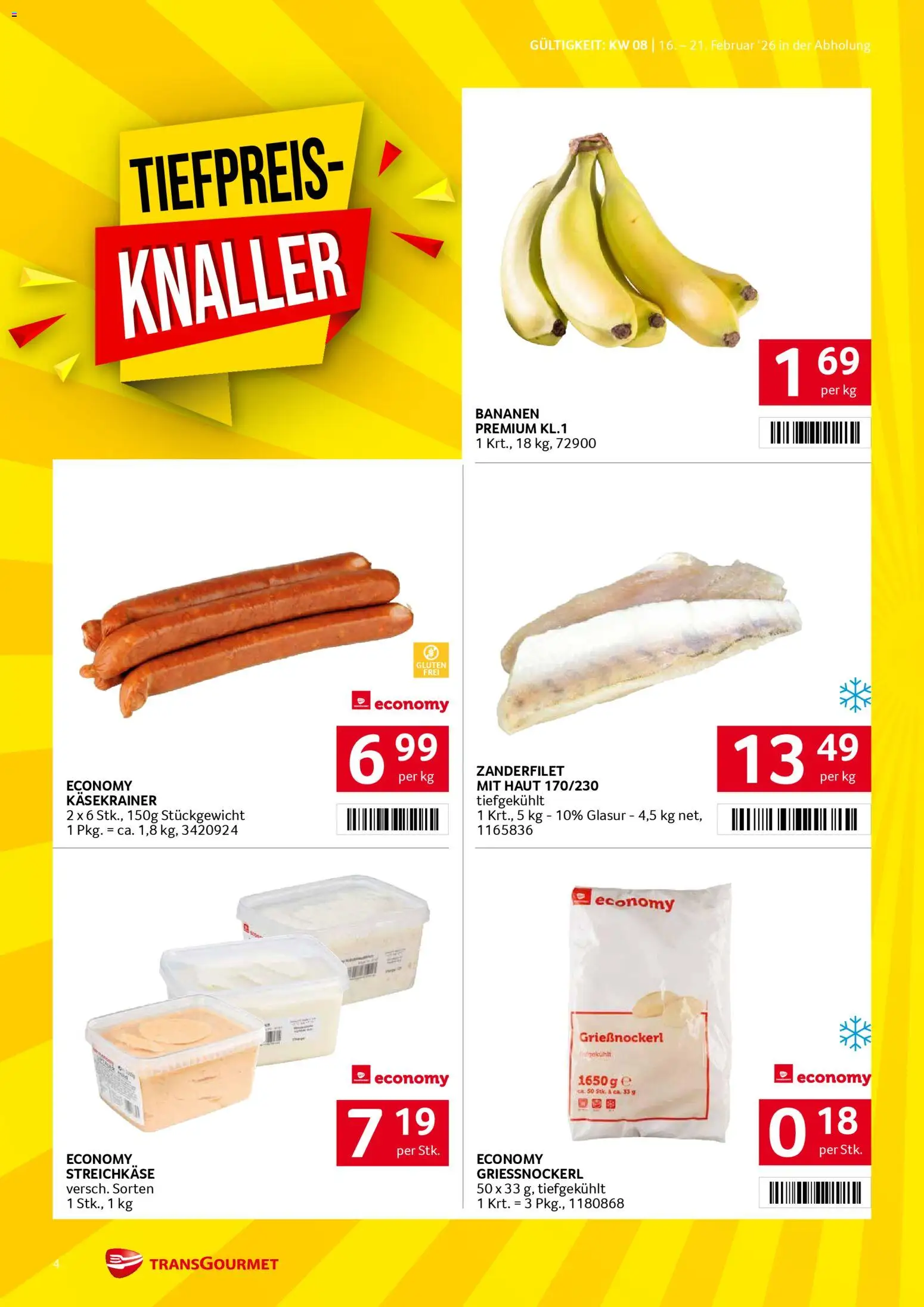 Transgourmet Flugblatt gültig ab 16.02.2026 | Seite: 4
