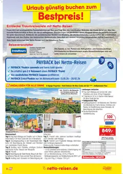 Netto Reisen Reise-Sonderangebote ab 15.01.2026 gültig | Seite: 2 | Produkte: Uhr