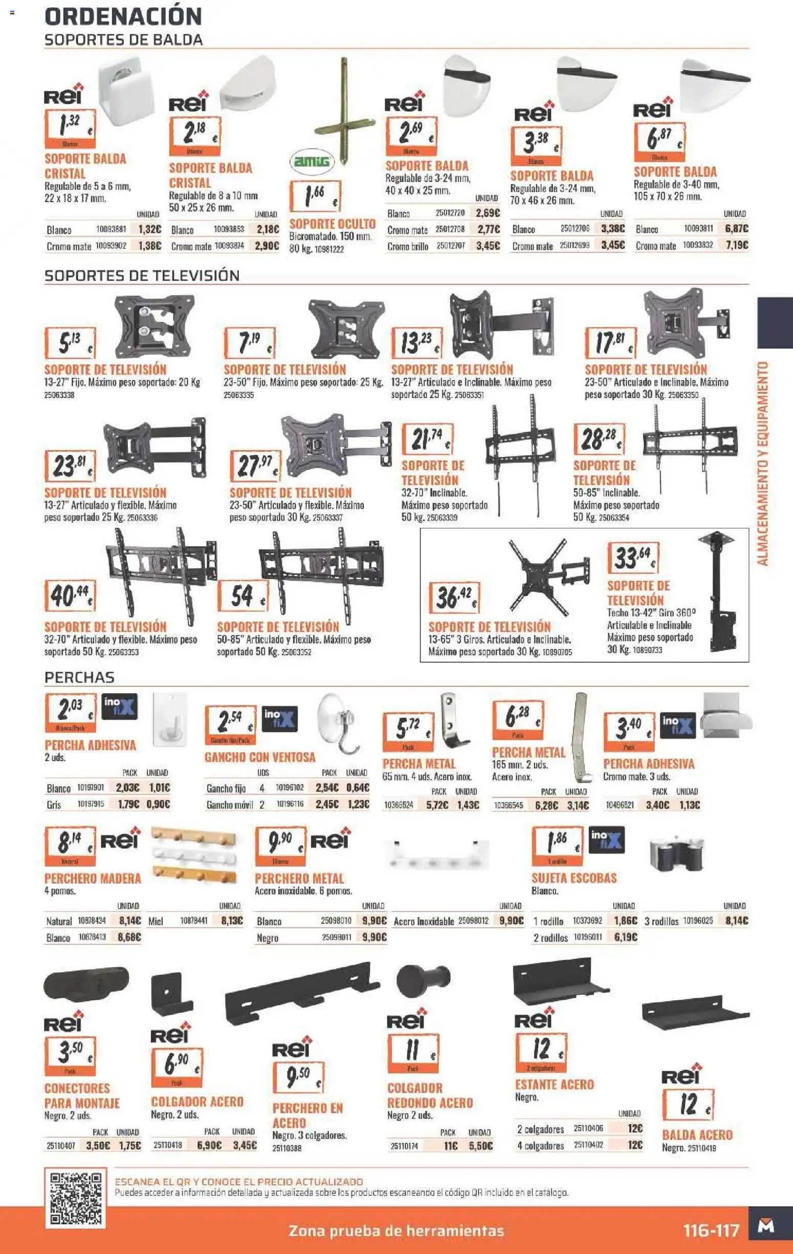 Obramat folleto │ válido desde el 23.03.2026 | Página: 117 | Productos: Ψηφιακή κάμερα, Percha, Televisión, Peso