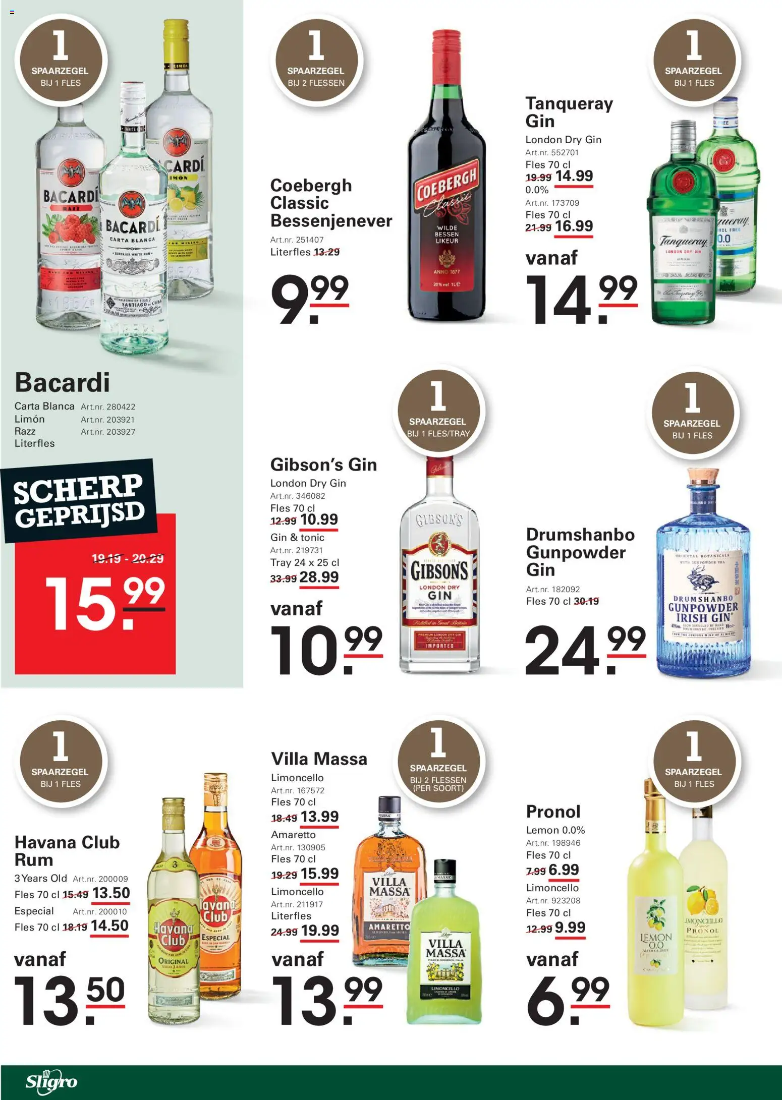 {H1} | Pagina: 36 | Producten: Gin, Fles