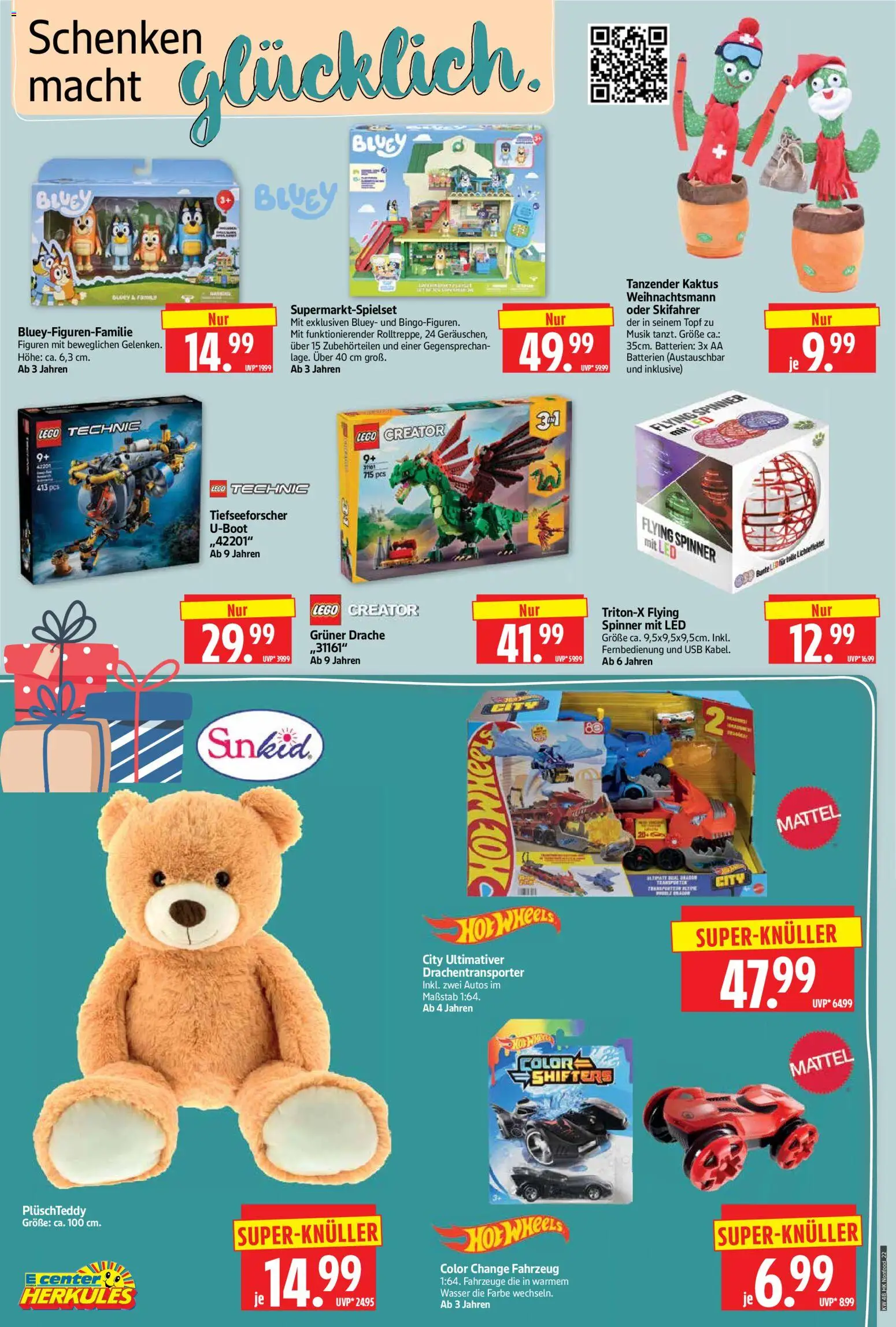 HERKULES Prospekt 	 – gültig ab 24.11.2025 | Seite: 22 | Produkte: USB, Batterien, Wasser, PC