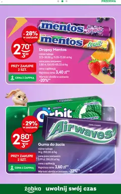 Pogląd oferty "Żabka gazetka" - ważna od 25.03.2026 | Strona: 62 | Produkty: Guma do żucia