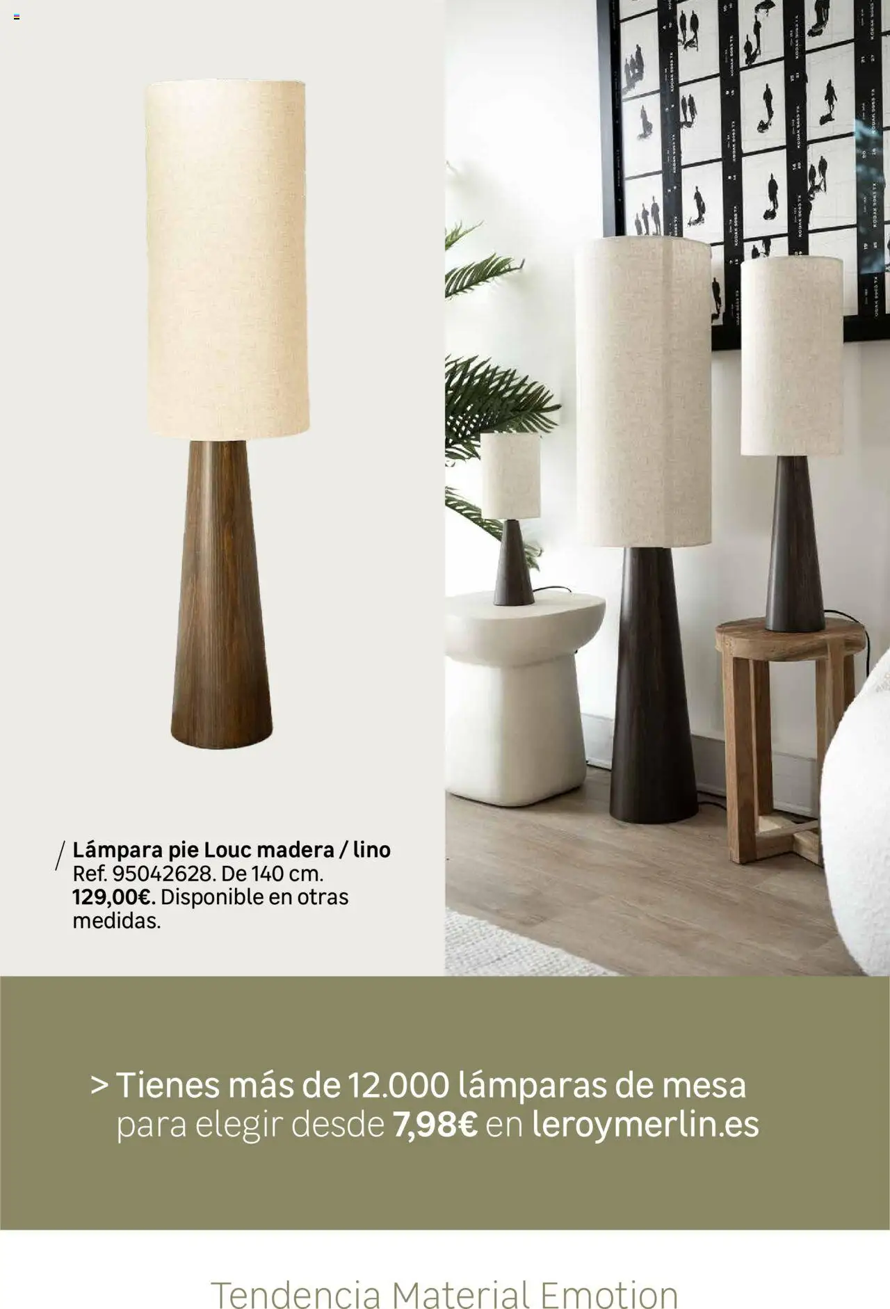 Leroy Merlin catálogo │ válido desde el 11.09.2025 | Página: 31 | Productos: Mesa, Απορρυπαντικό ρούχων σε σκόνη, Lámpara