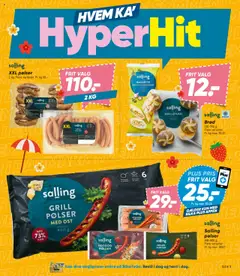 Bilka Tilbudsavis gyldig fra 18.07.2025 | Side: 3 | Produkter: Ost, Brød, Pølser, Grill