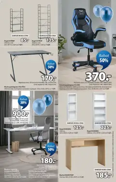 Pogląd oferty "JYSK gazetka" - ważna od 08.04.2026 | Strona: 7 | Produkty: Krzesło, Biurko, Siatka, Regał