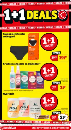 Kruidvat condooms en glijmiddel, Condooms Smooth 2 x 12 stuks - Voorbeeld van een folder van Kruidvat, geldig van 25.11.2025 | Pagina: 37