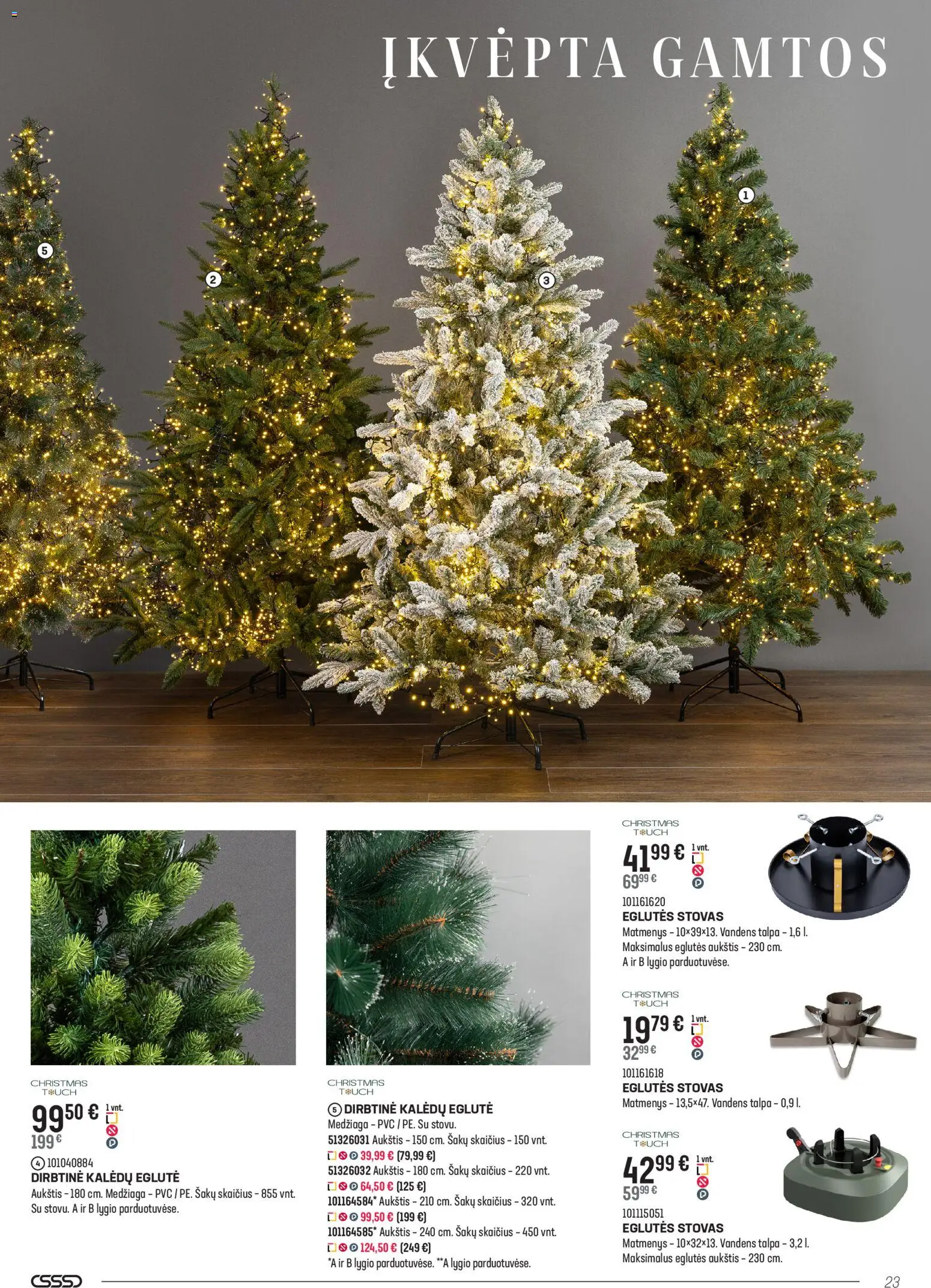 Senukai akcijos nuo 05.11.2025 | Puslapis: 23 | Prekių: Stovas